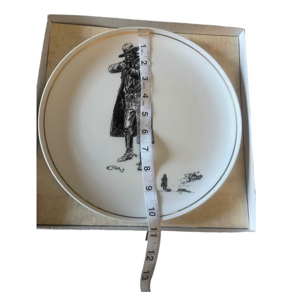 Limited Series Plate “The Stage Robber” Montana’s Wild West Frontier - Picture 3 of 12